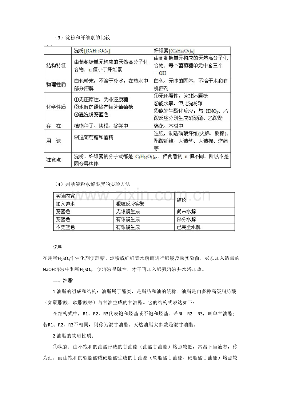 2023年高中化学选修知识点总结生命中的基础有机化学物质.docx_第3页