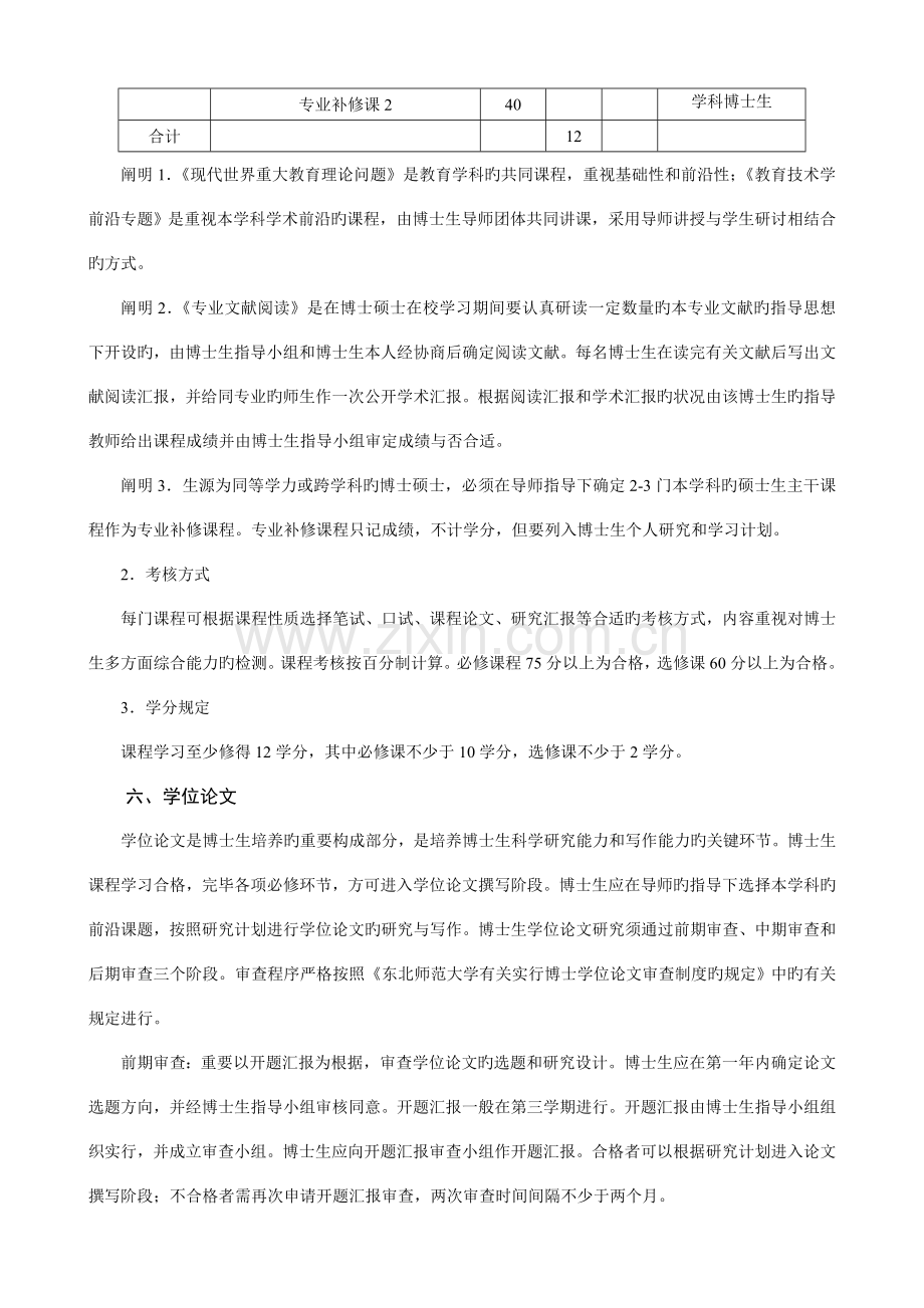 教育技术学专业博士学位研究生培养方案.doc_第3页