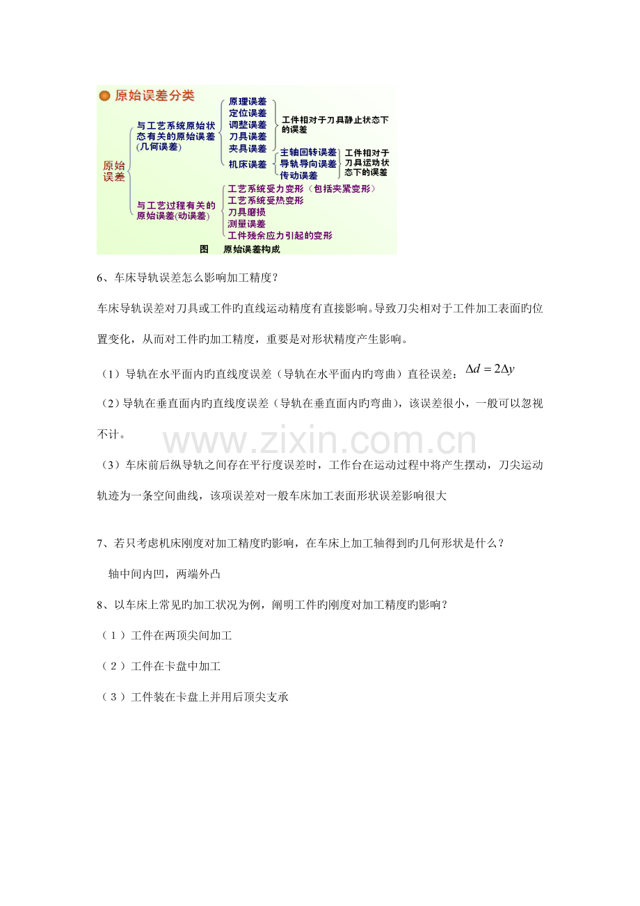 重庆交通大学机械制造技术基础考点整理分析.doc_第2页