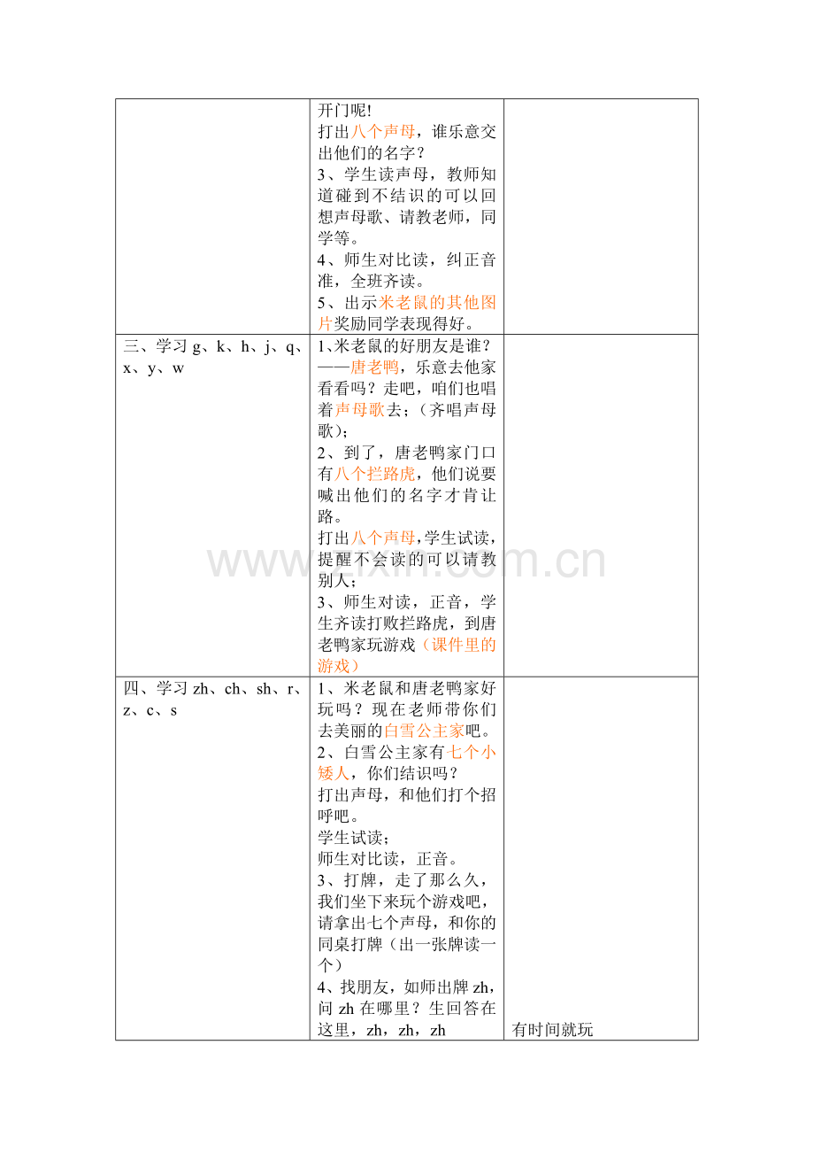 新版幼儿园大班拼音教案声母教学设计.doc_第2页