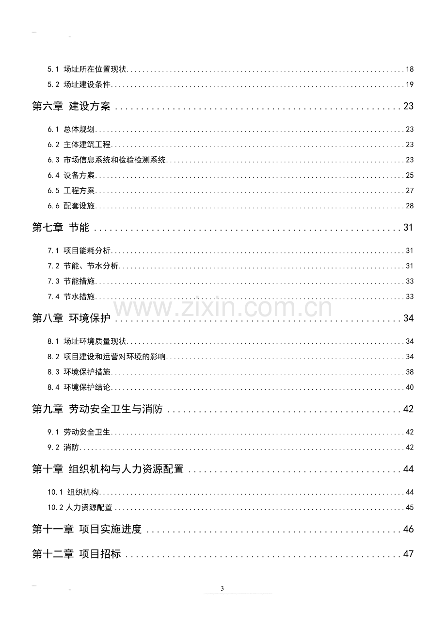 某某农产品批发市场资金申请报告书(优秀甲级资质可行性研究报告书).doc_第3页