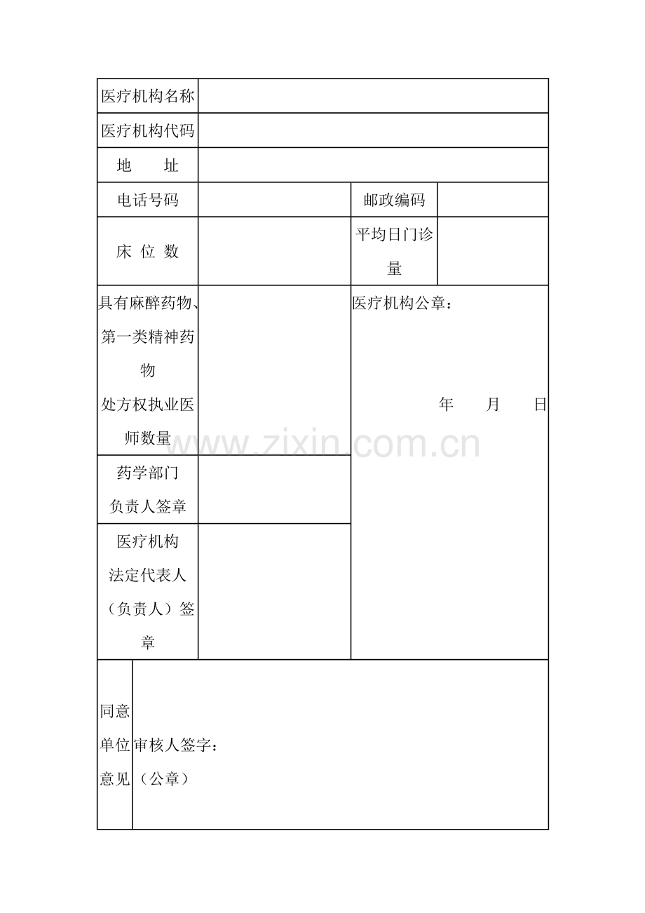 麻醉药品第一类精神药品购用印鉴卡管理规定.docx_第3页