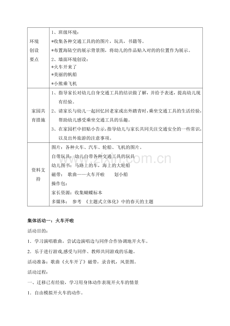 中班交通工具主题框架.doc_第2页