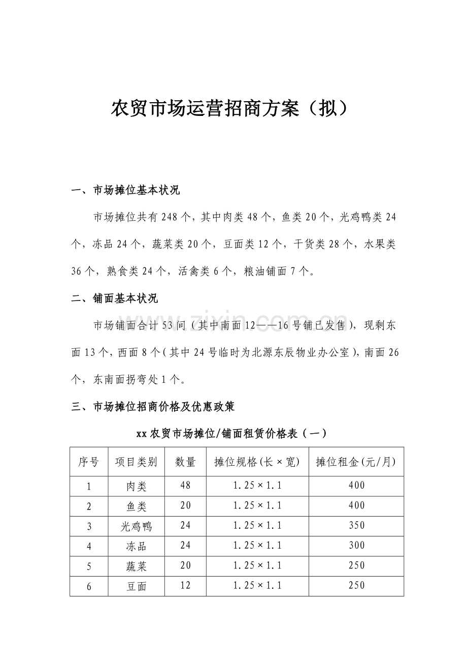 农贸市场运营招商方案.doc_第1页