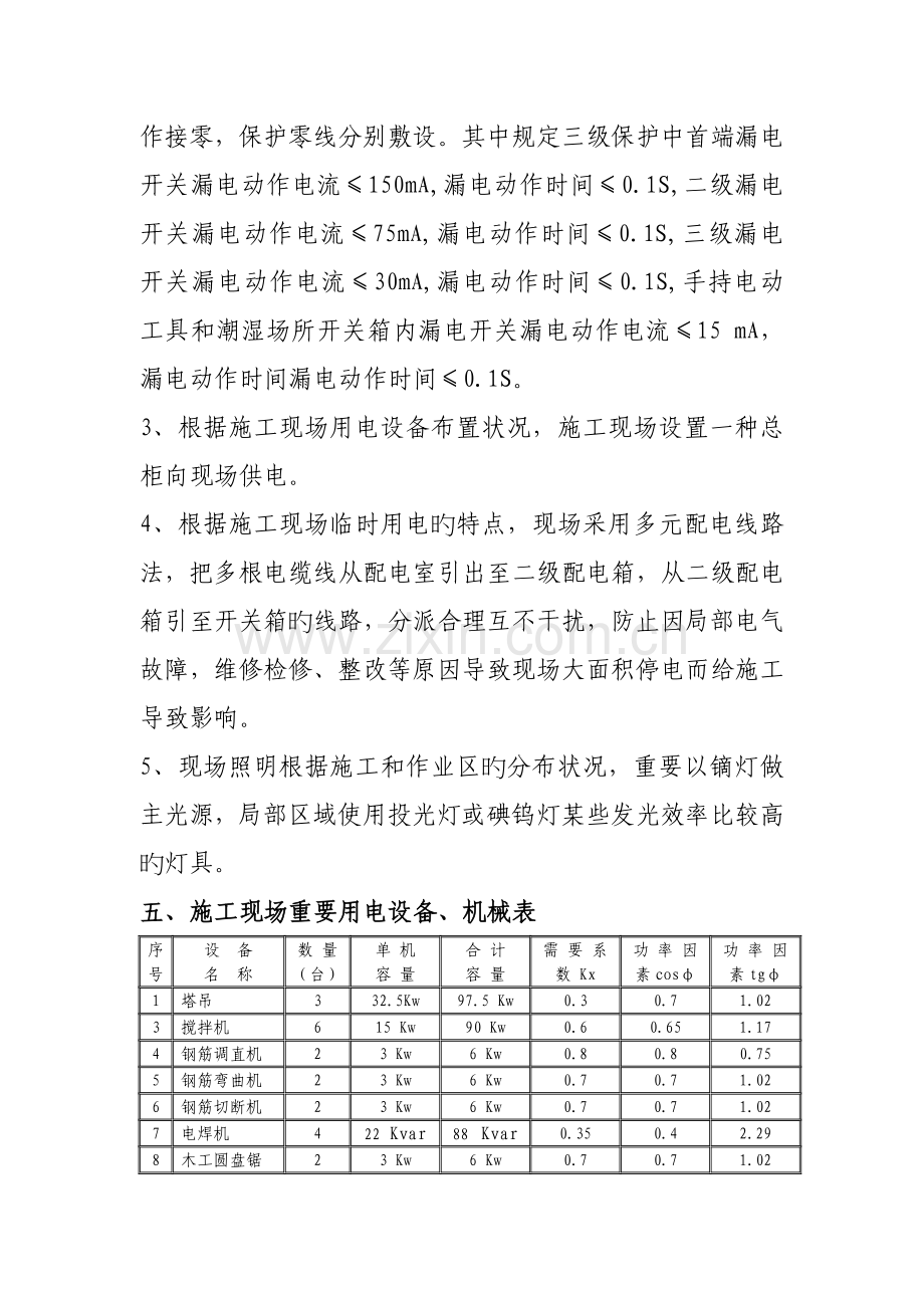 金御华府小区施工现场临时用电施工方案.doc_第2页