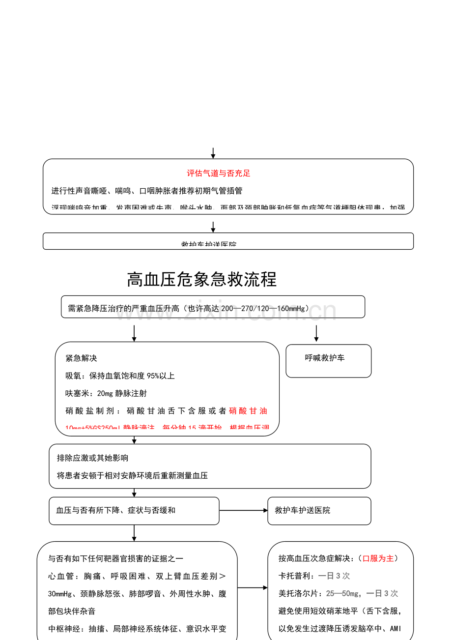 新12种急诊抢救流程图.doc_第3页