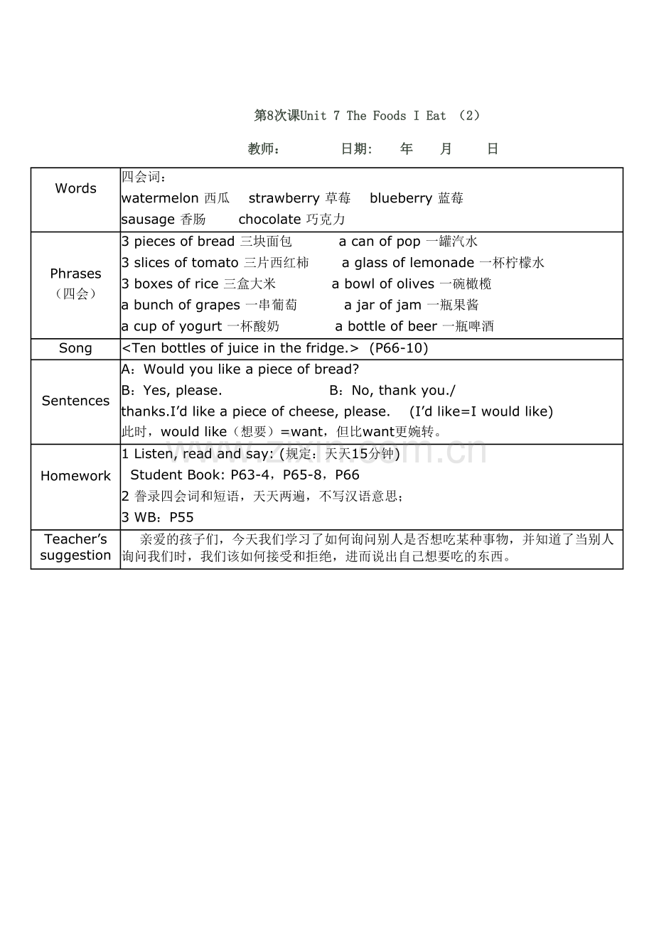 2023年朗文新派少儿英语巩固级第单元知识点.docx_第2页