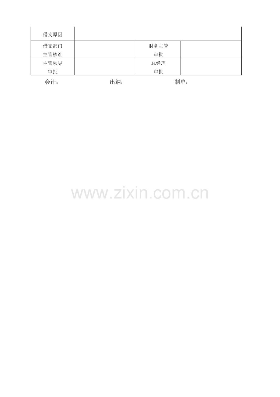 现金借支报销管理规定.doc_第3页