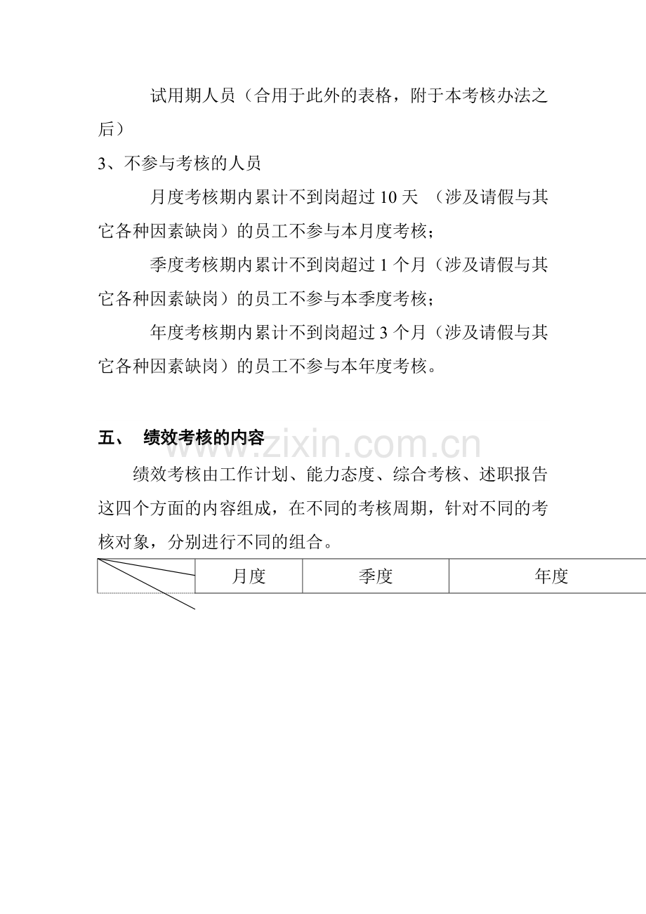 渔业集团公司绩效考核操作方案.doc_第3页