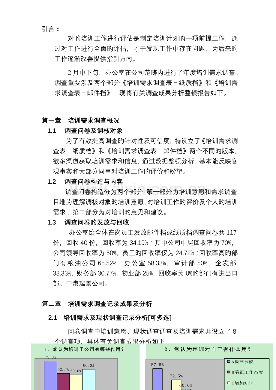 培训需求调查分析报告(2)(2).doc_第2页