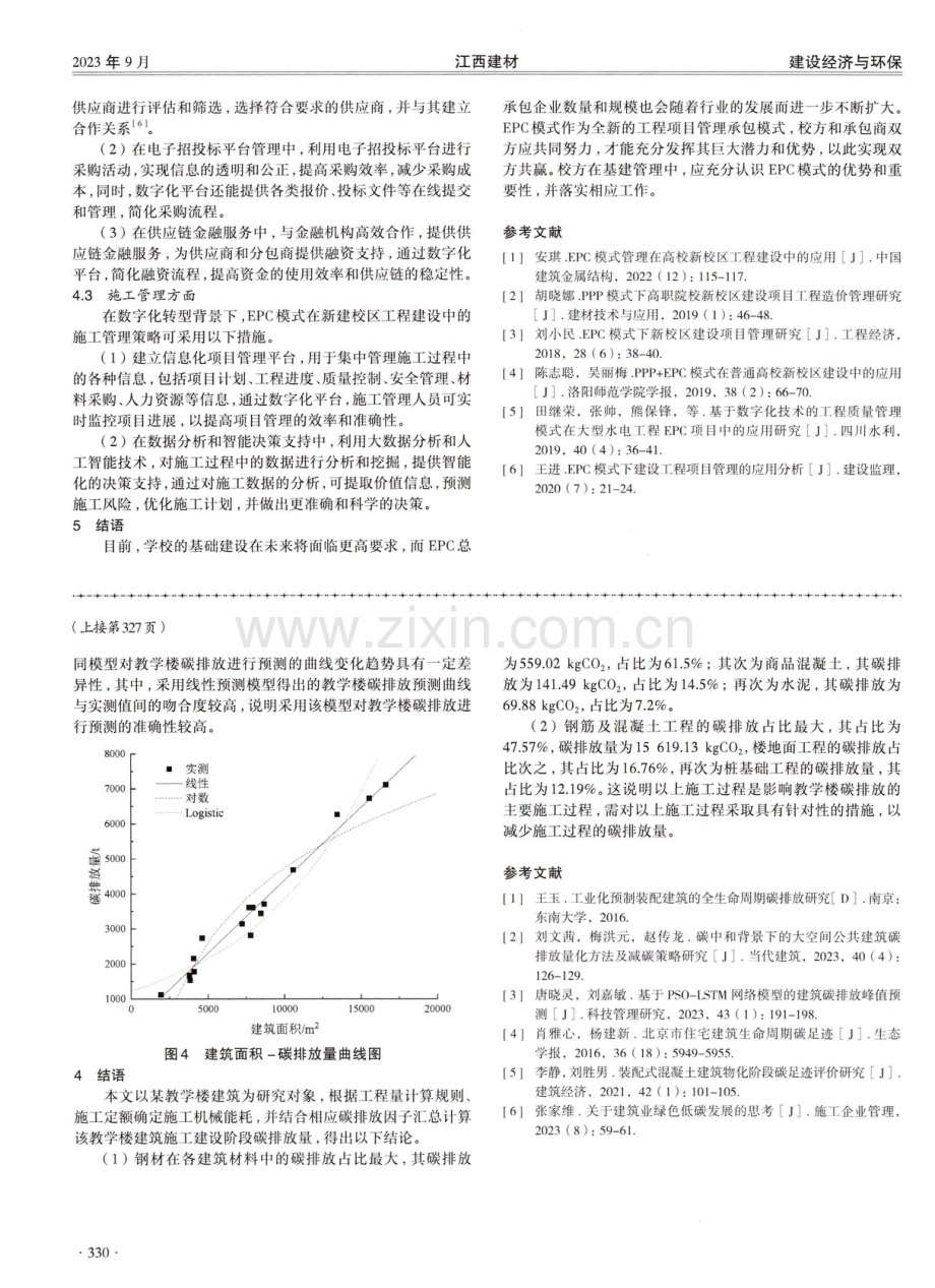 建筑施工阶段碳排放特征及预测分析.pdf_第3页