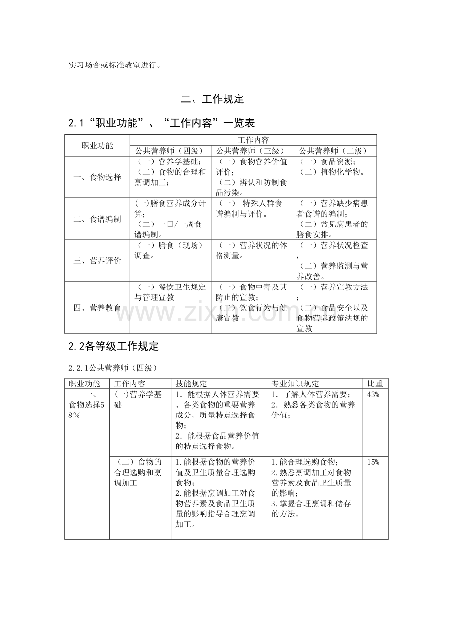 2023年公共营养师职业标准.doc_第3页