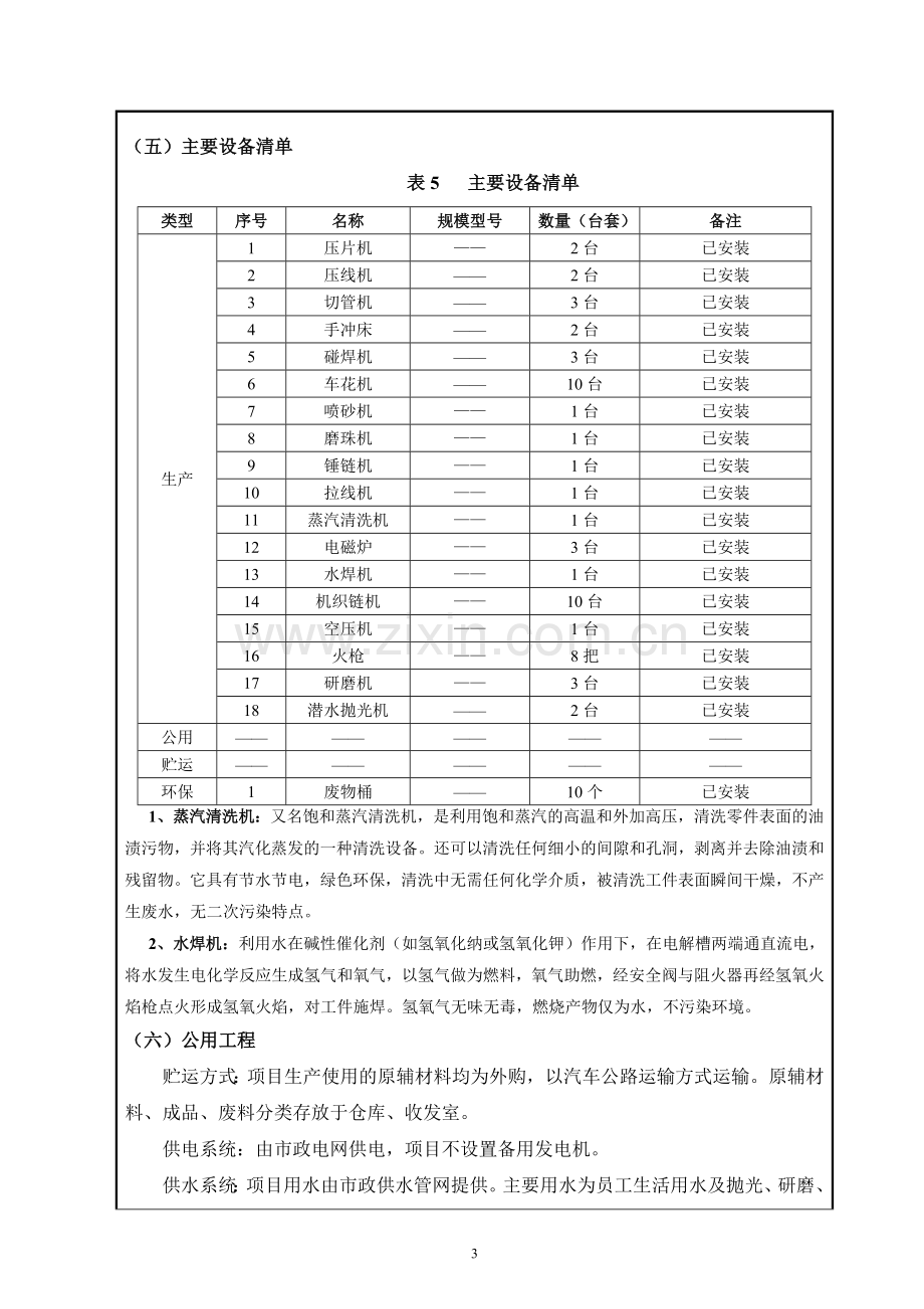 喜乐福珠宝有限公司建设项目立项环境评估报告表.doc_第3页