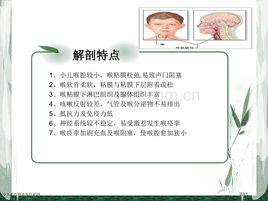 小儿急性喉炎医疗护理.pptx_第3页