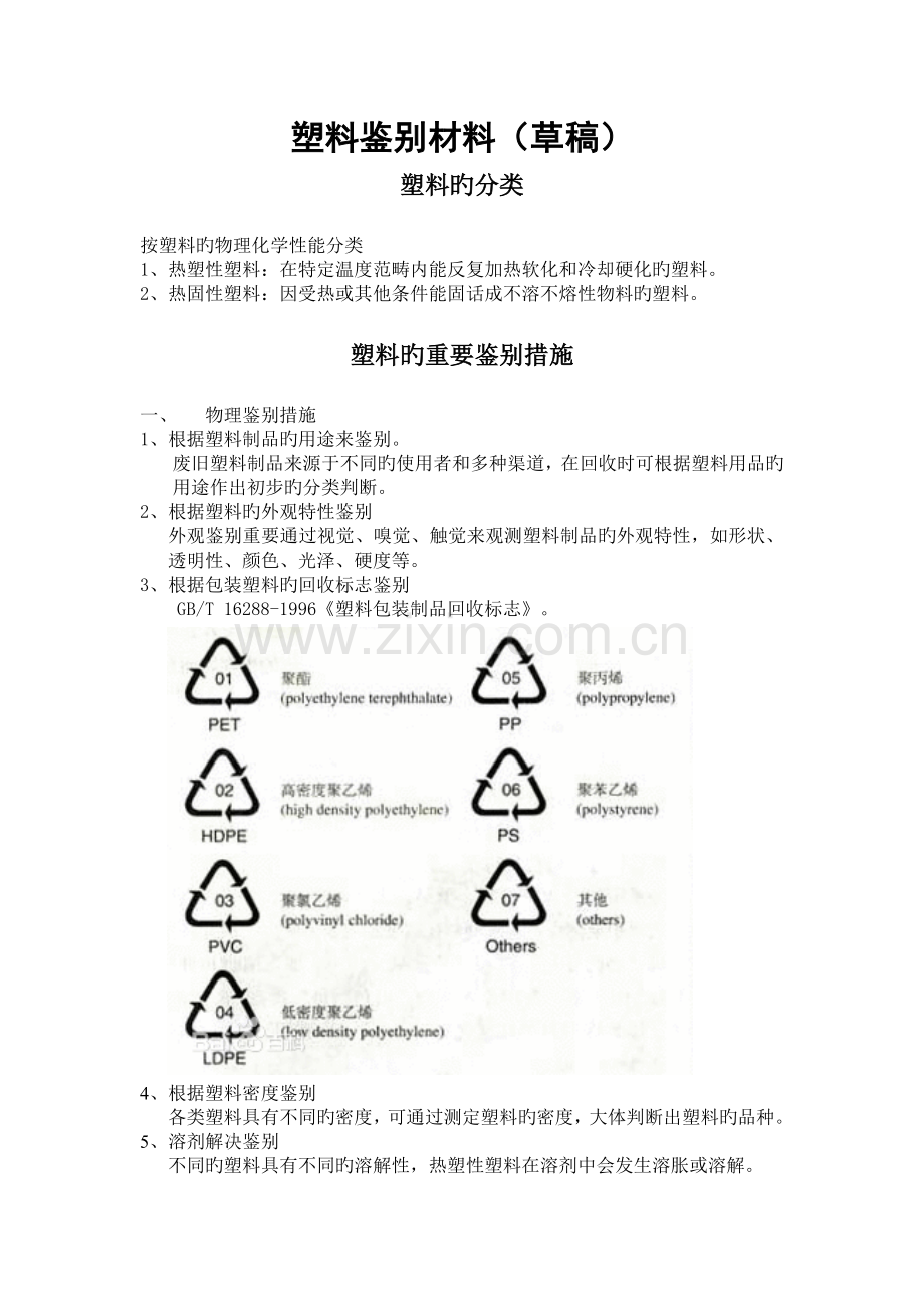 塑料鉴别材料.doc_第1页