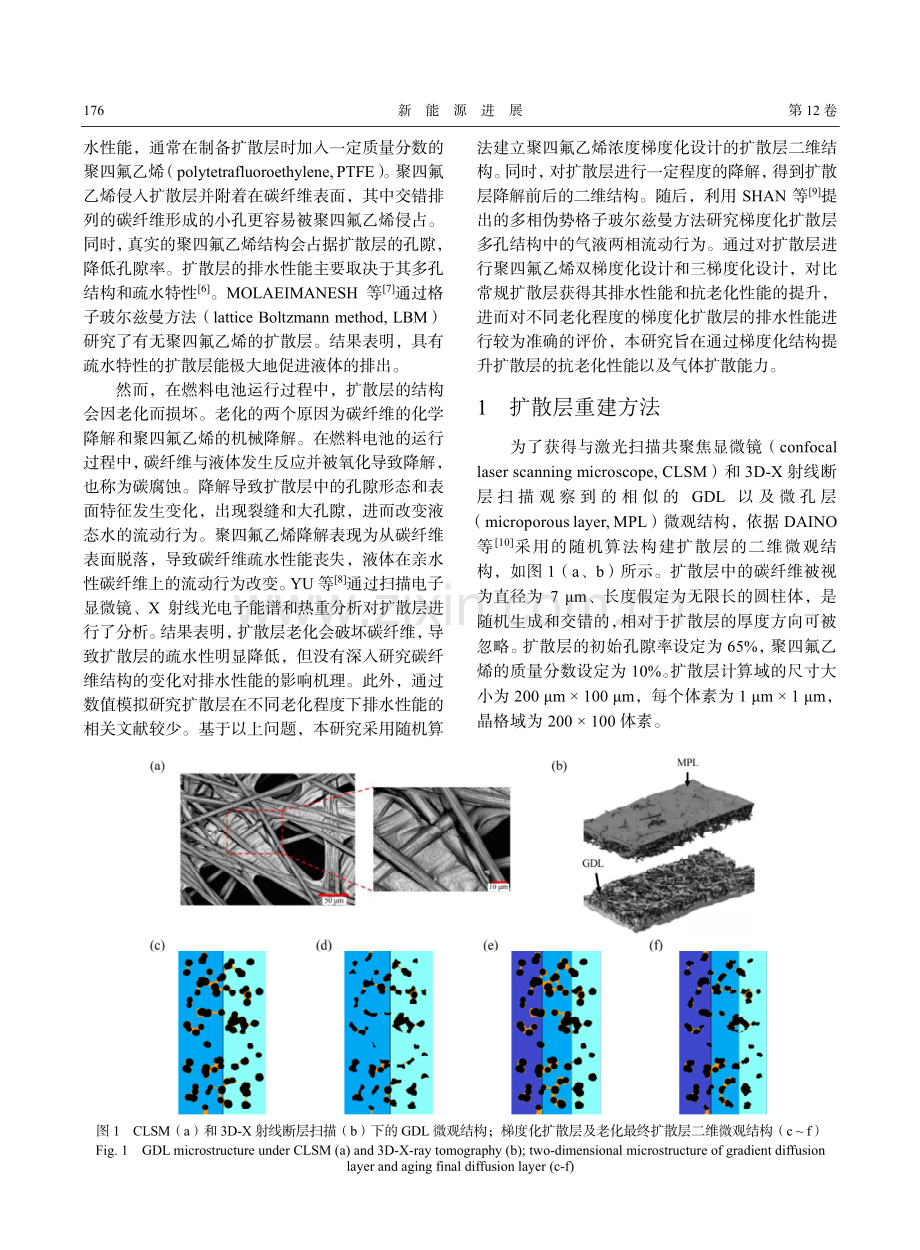 基于格子玻尔兹曼方法的梯度化扩散层降解研究.pdf_第2页