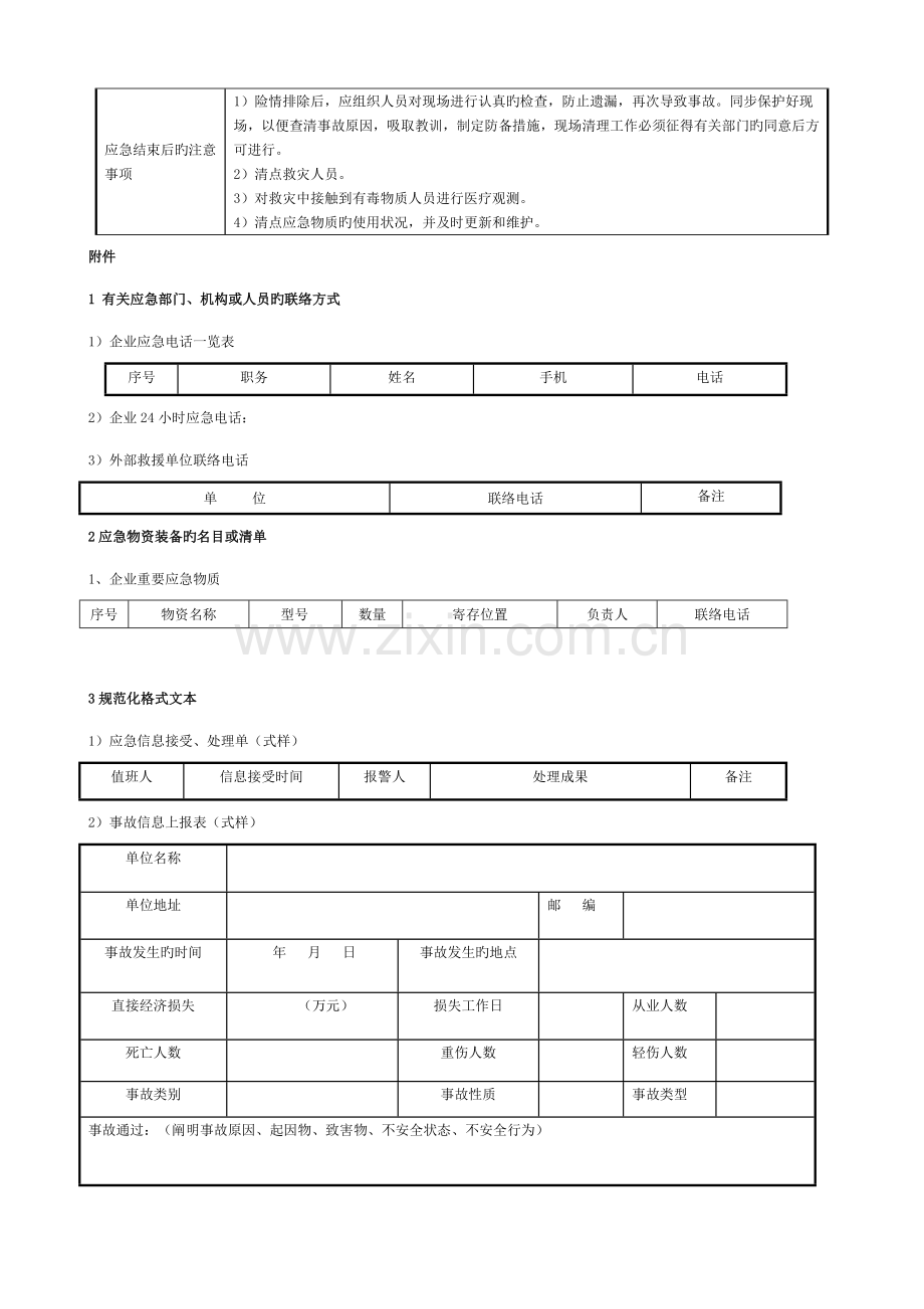 装卸岗位化学灼伤事故现场处置方案.doc_第3页