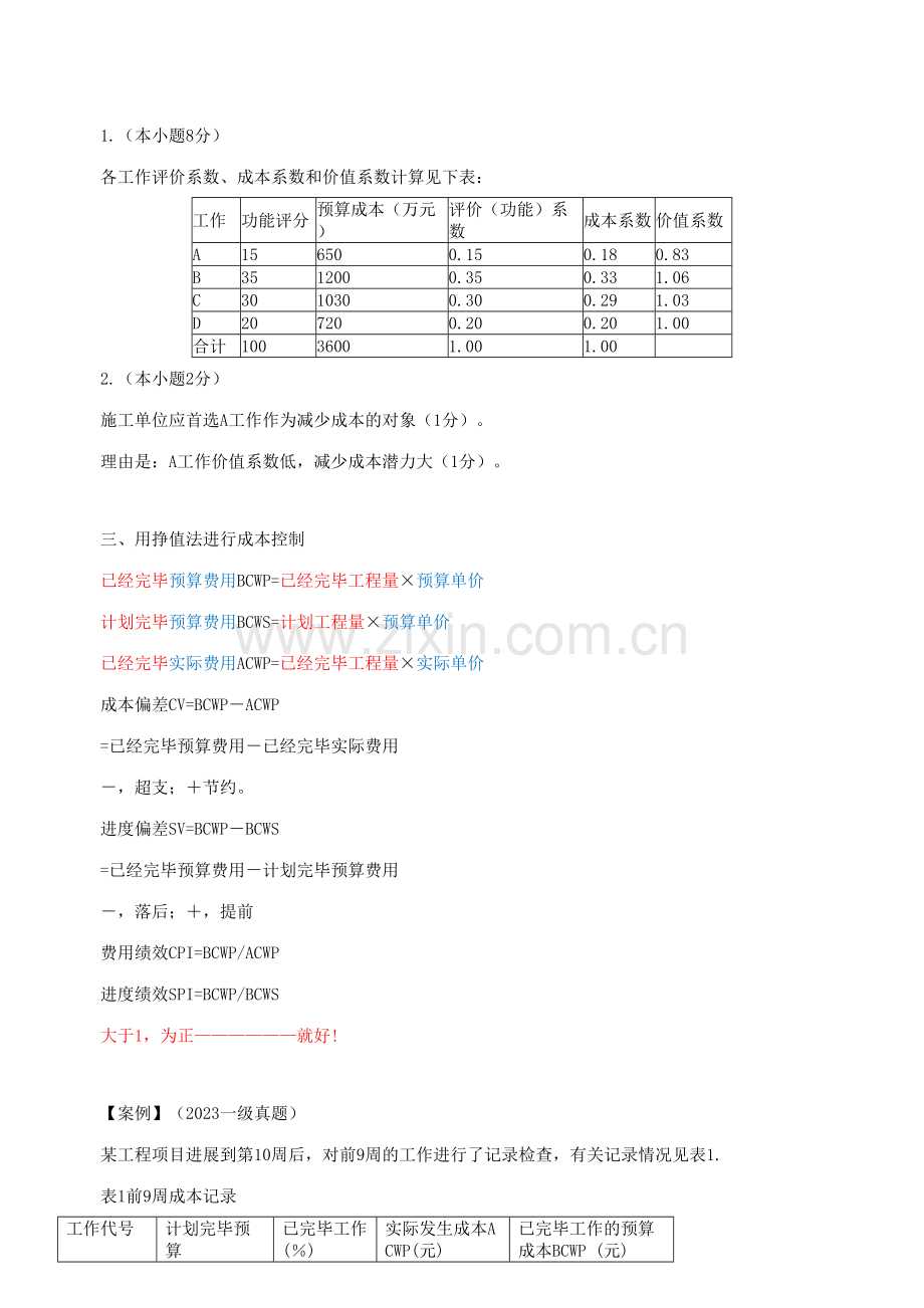 2023年二级建造师实务精讲1A40建筑工程施工成本控制的应用.doc_第2页