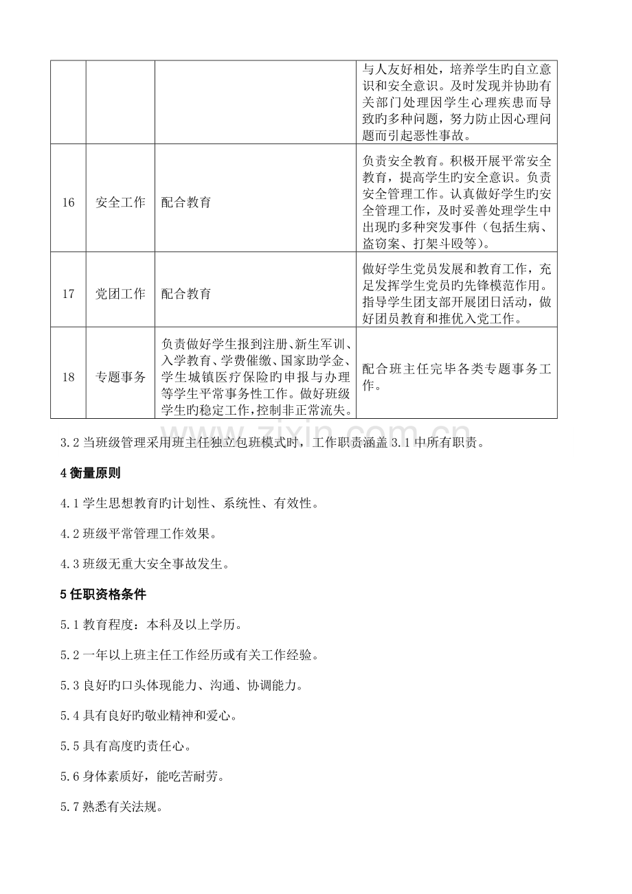 班主任岗位说明书.doc_第3页