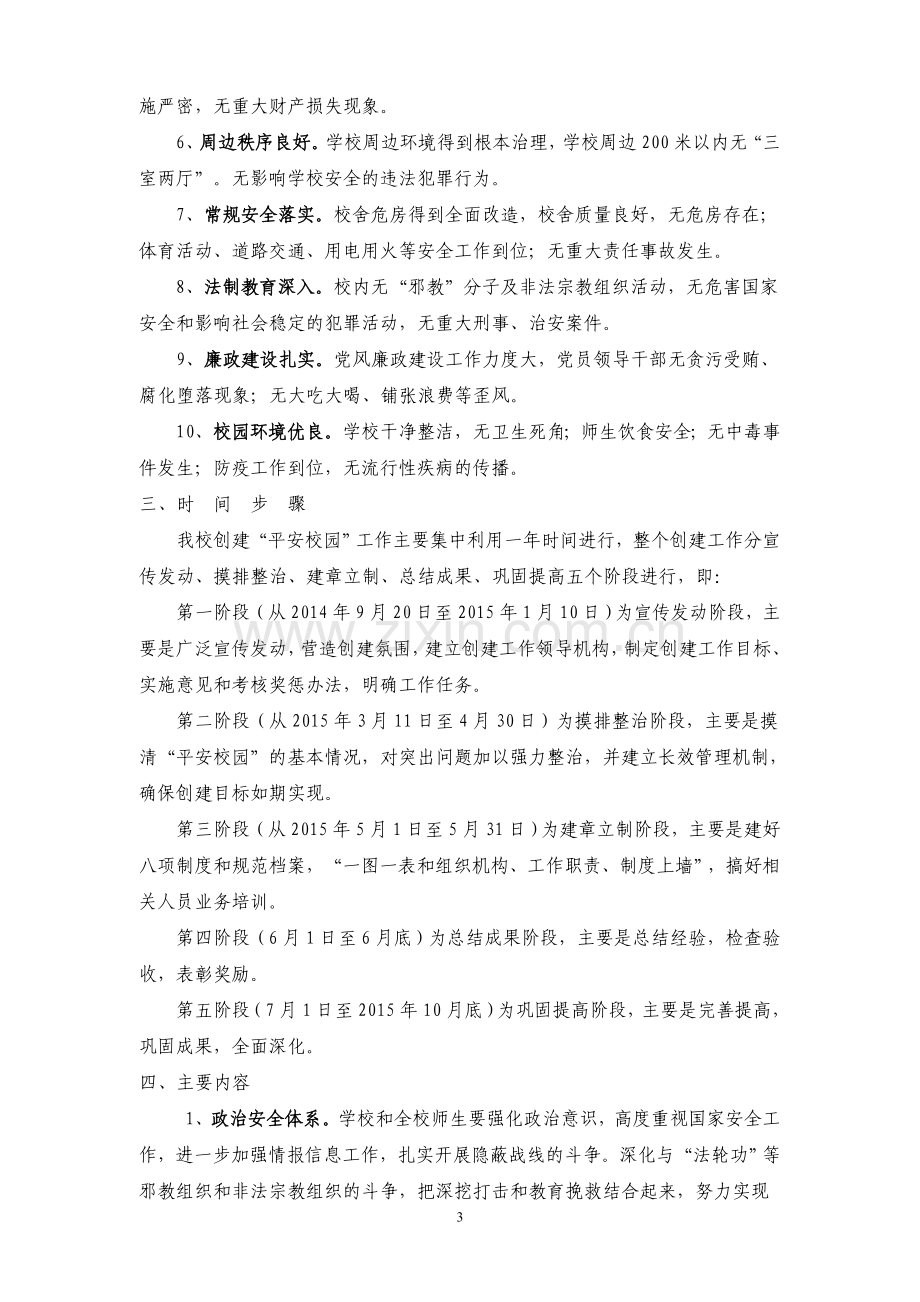 石门中学创建省级平安校园档案资料-毕业论文.doc_第3页