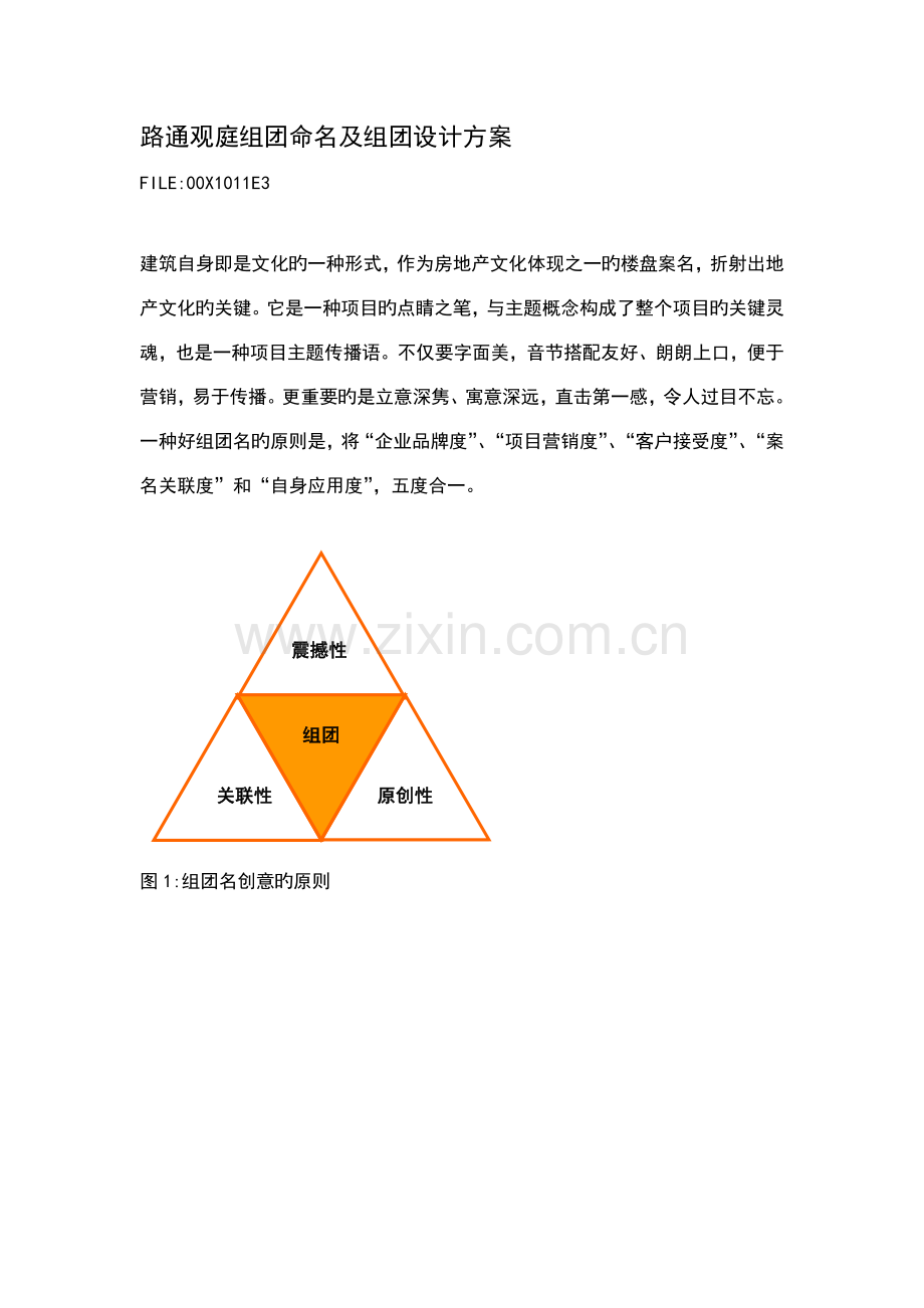 组团名命名及设计方案.doc_第1页