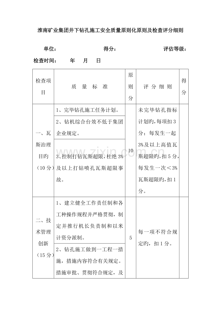 井下钻孔施工工程安全质量标准化标准及.doc_第3页