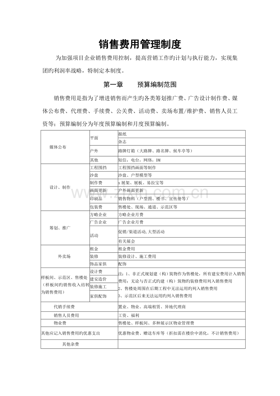 融创销售费用管理制度.doc_第1页