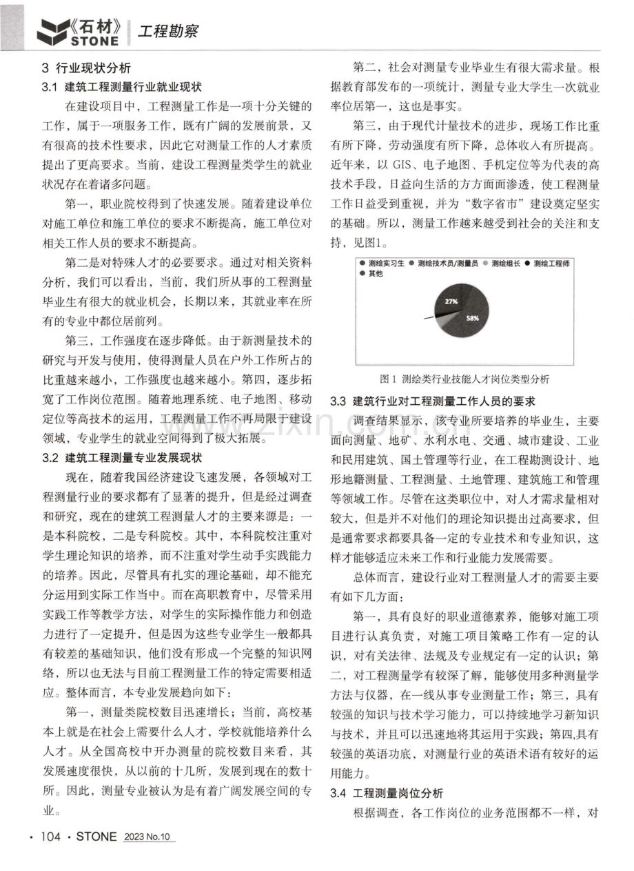 建筑工程测量行业发展现状及改革策略探讨.pdf_第2页