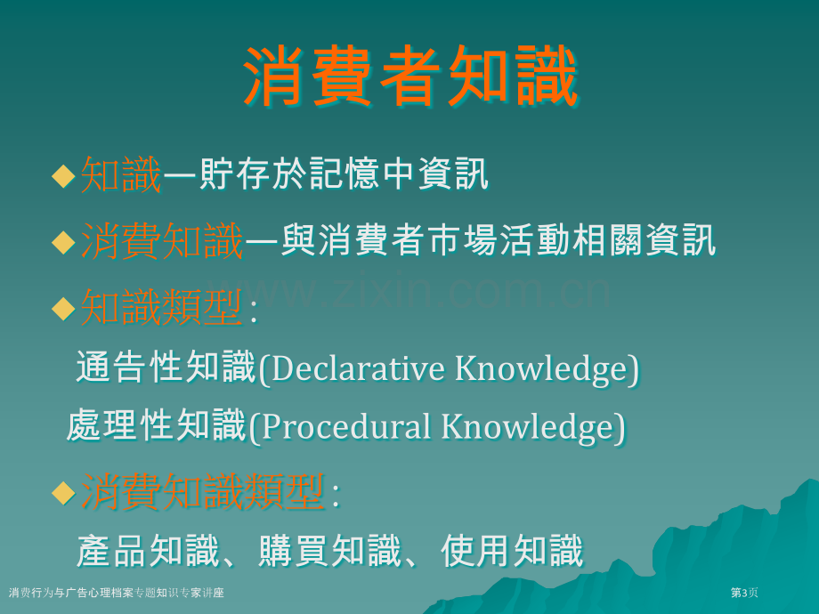 消费行为与广告心理档案专题知识专家讲座.pptx_第3页