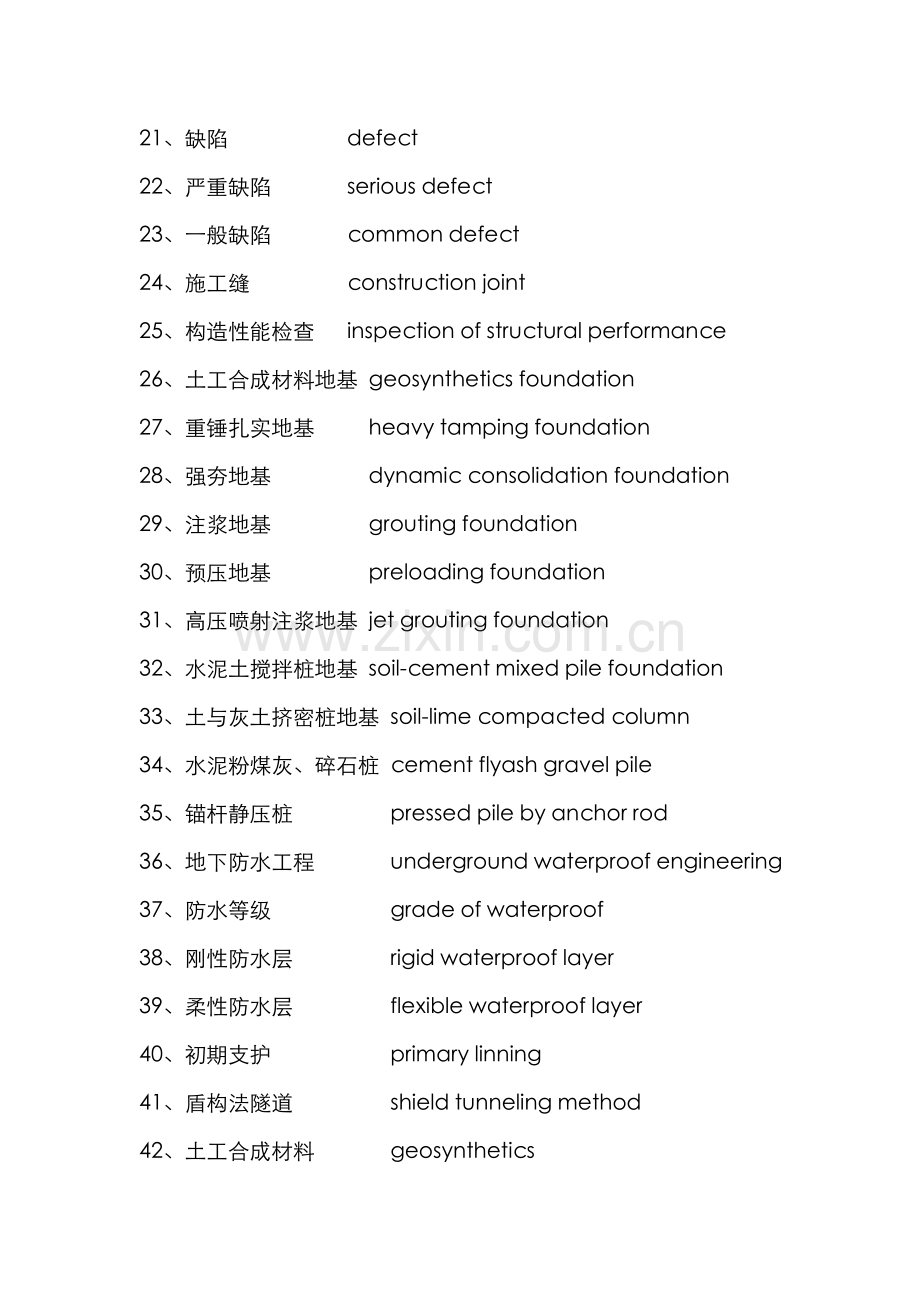 建筑规范相关术语中英对照.doc_第2页