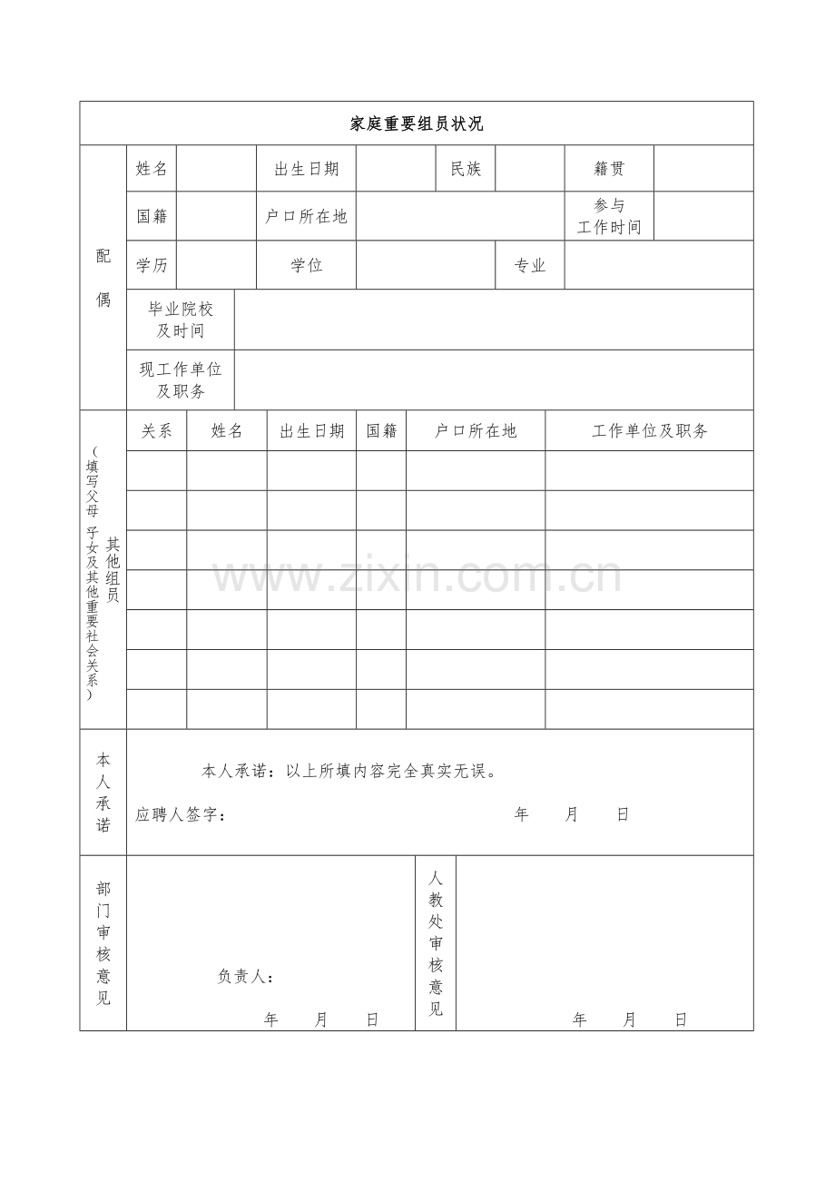 中国科学院信息工程研究所应聘申请表.doc_第3页