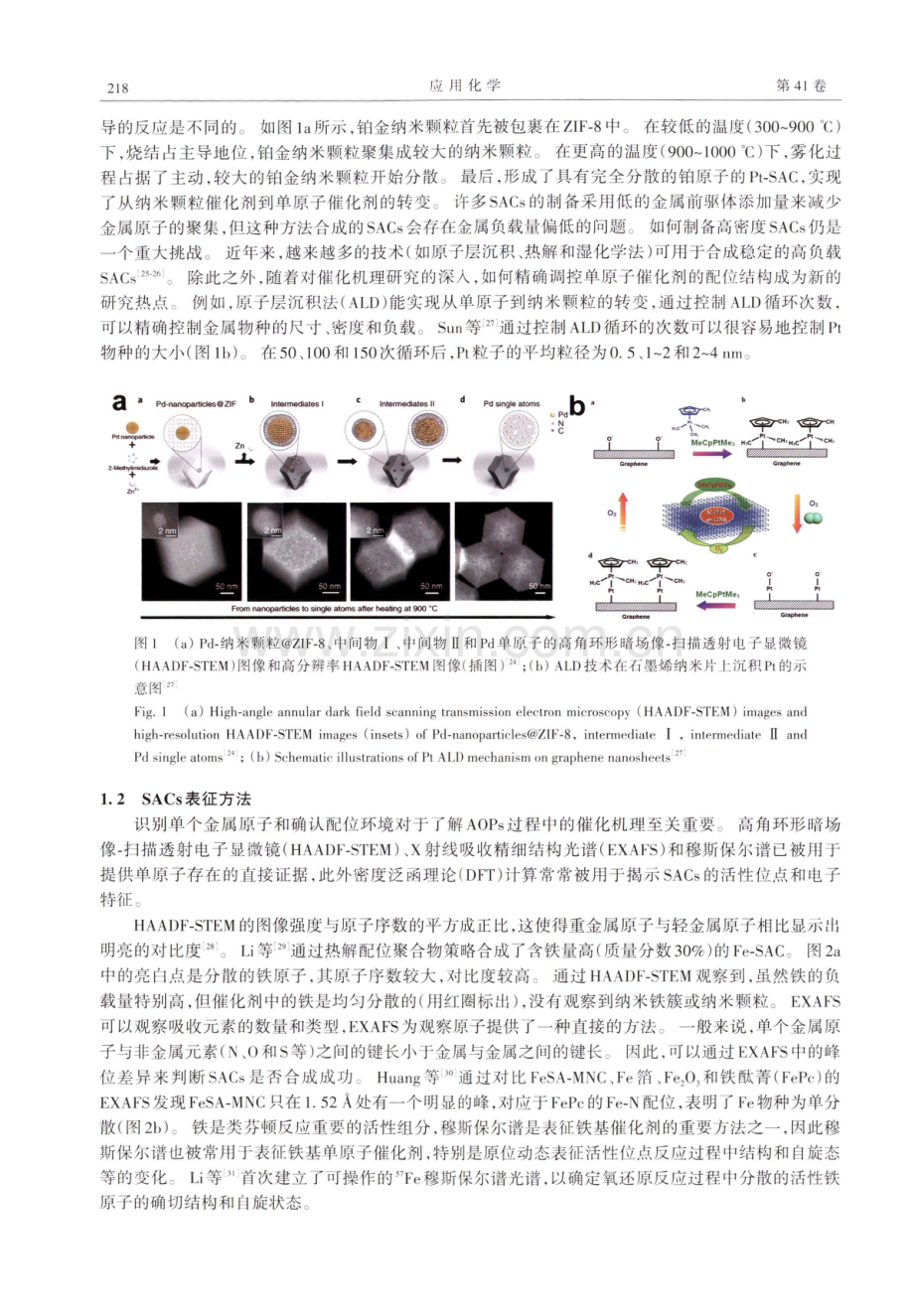 单原子催化剂在类芬顿水处理领域的研究进展.pdf_第2页