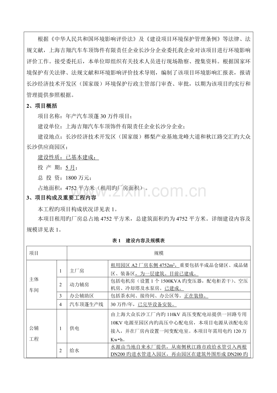 产汽车顶蓬万件项目环境影响报告表.doc_第3页