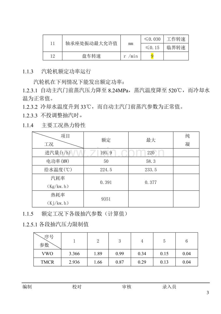 1×50MW机组汽轮机运行规程.doc_第3页