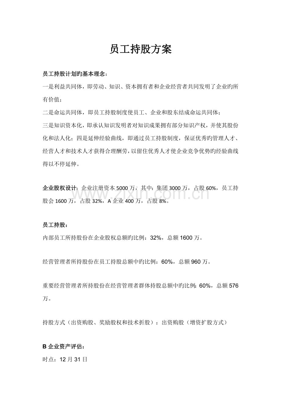 员工持股方案设计安徽华瑞人力.doc_第1页