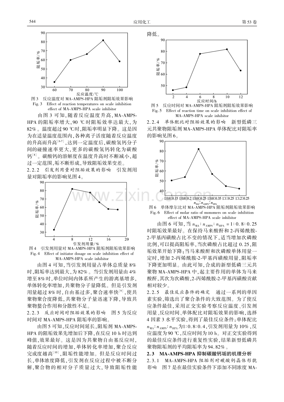 多基团低磷共聚物阻垢剂的合成及性能研究.pdf_第3页