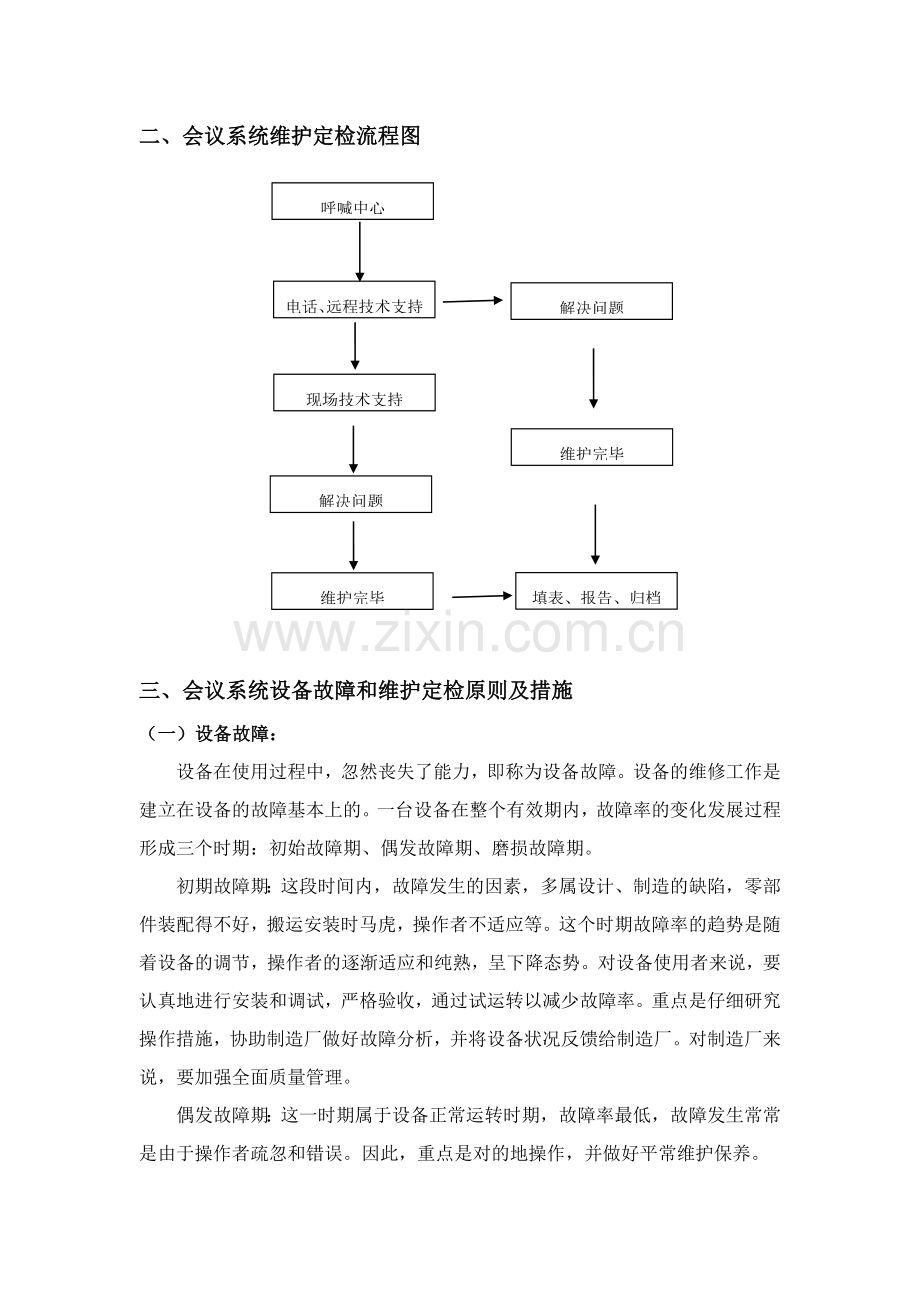 会议系统设备维护方案计划.doc_第3页