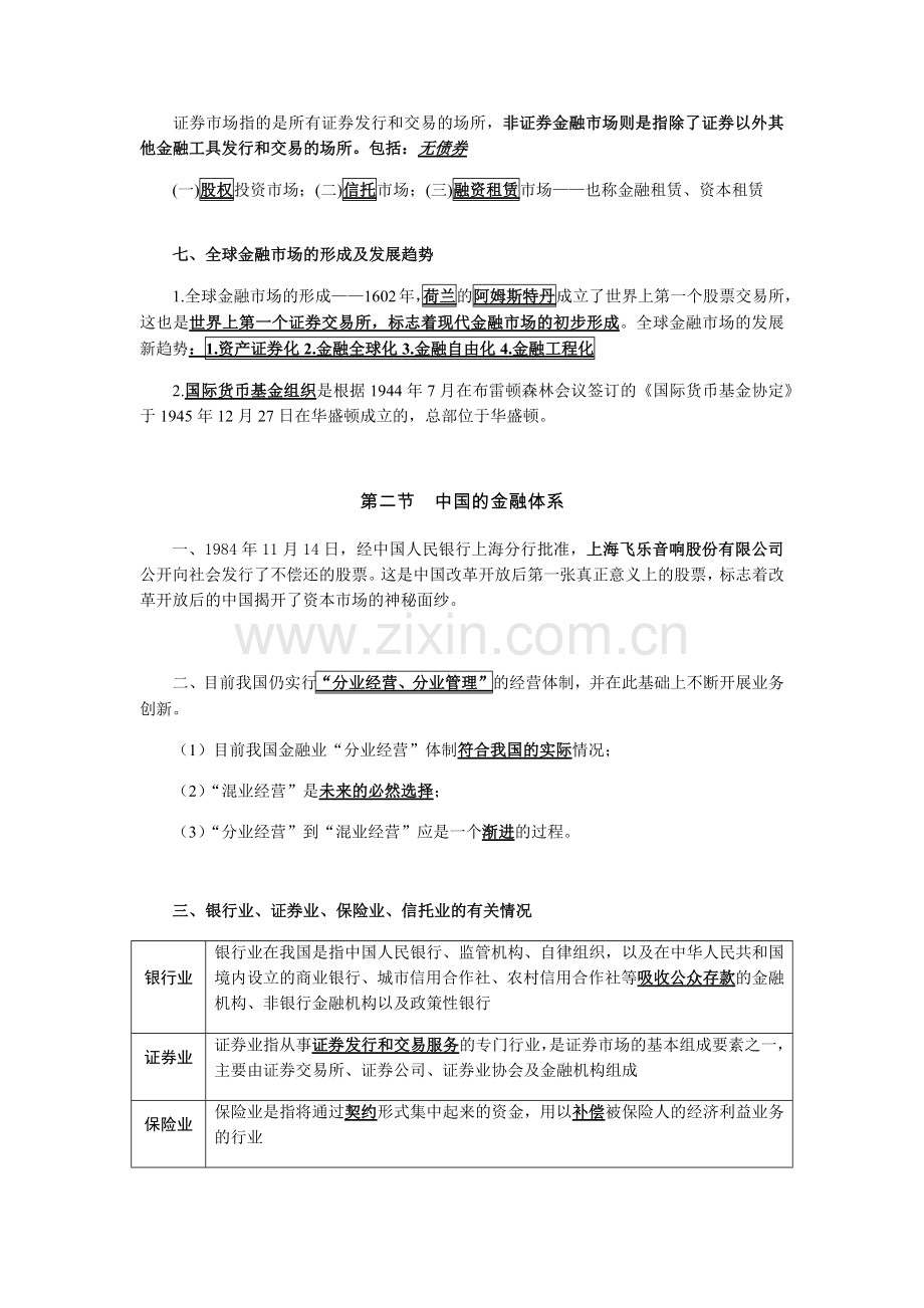 证券从业—金融市场基础知识.doc_第3页