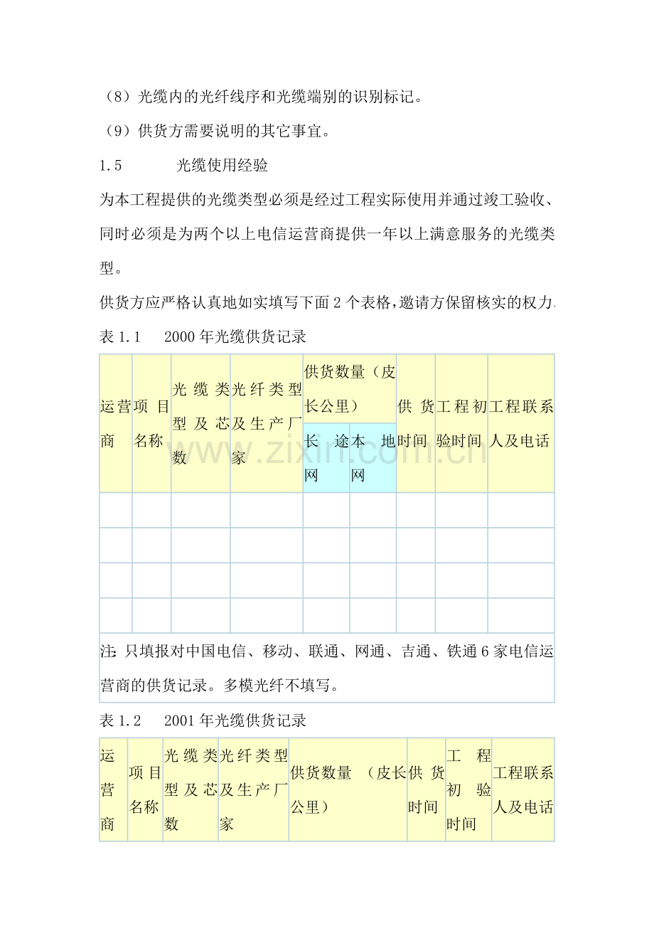 标准光缆技术规范书.doc_第2页