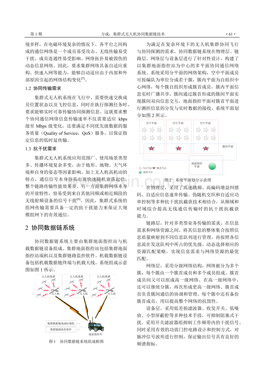 集群式无人机协同数据链技术.pdf_第2页