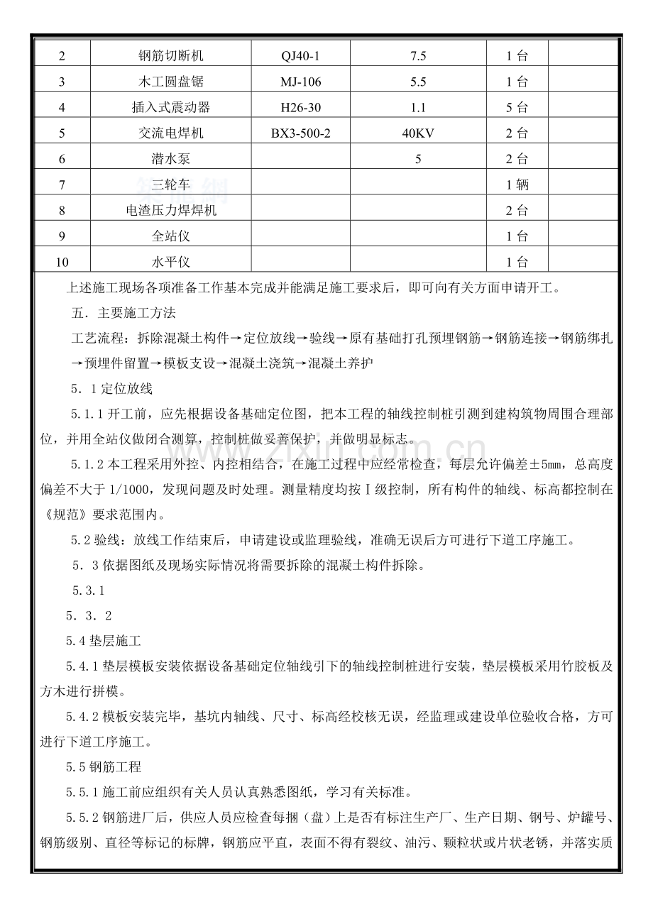 设备基础施工方案word.doc_第3页