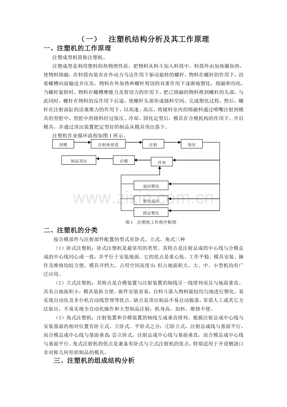 注塑机结构与原理.doc_第1页