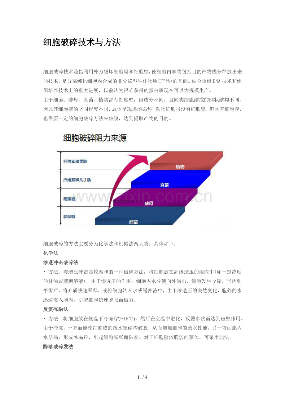 细胞破碎技术与方法.doc_第1页