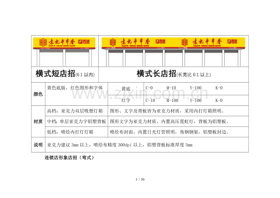 袁记串串香连锁店视觉规范及使用标准手册.doc_第3页