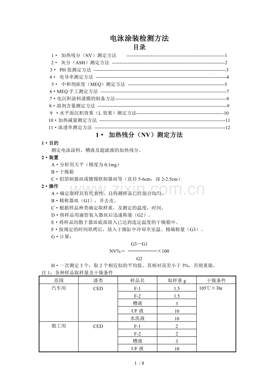 电泳涂装检测方法及仪器.doc_第1页