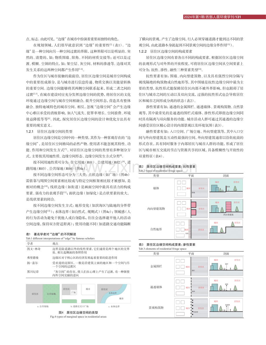 基于边缘效应理论的居住区边缘空间优化设计——以重庆广益街居住区为例.pdf_第3页
