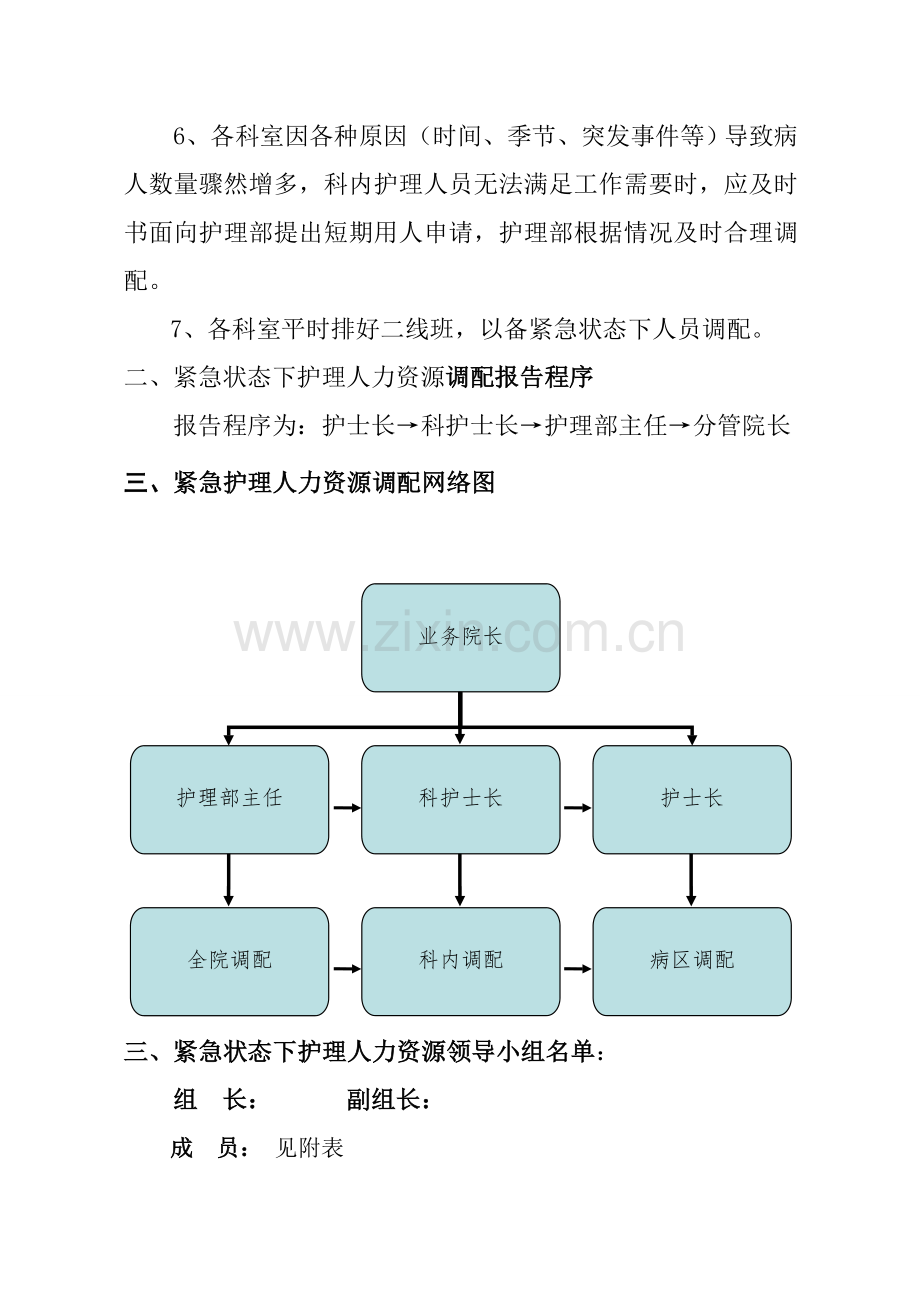 紧急状态下护理人员调配方案.doc_第2页