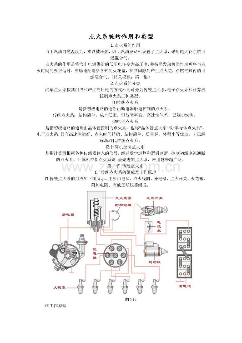 点火系统的作用.doc_第1页