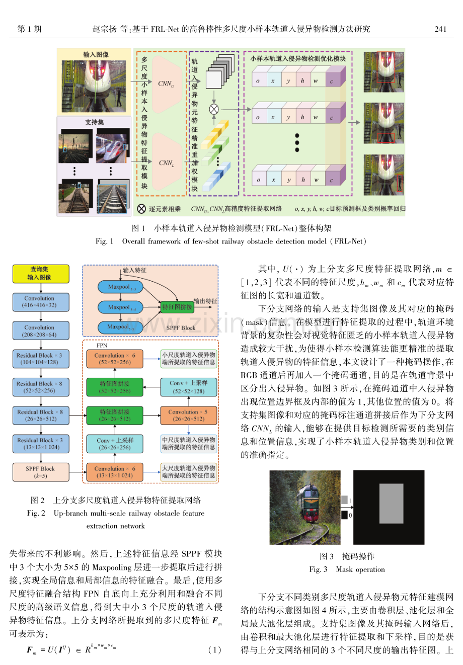 基于FRL-Net的高鲁棒性多尺度小样本轨道入侵异物检测方法研究.pdf_第3页