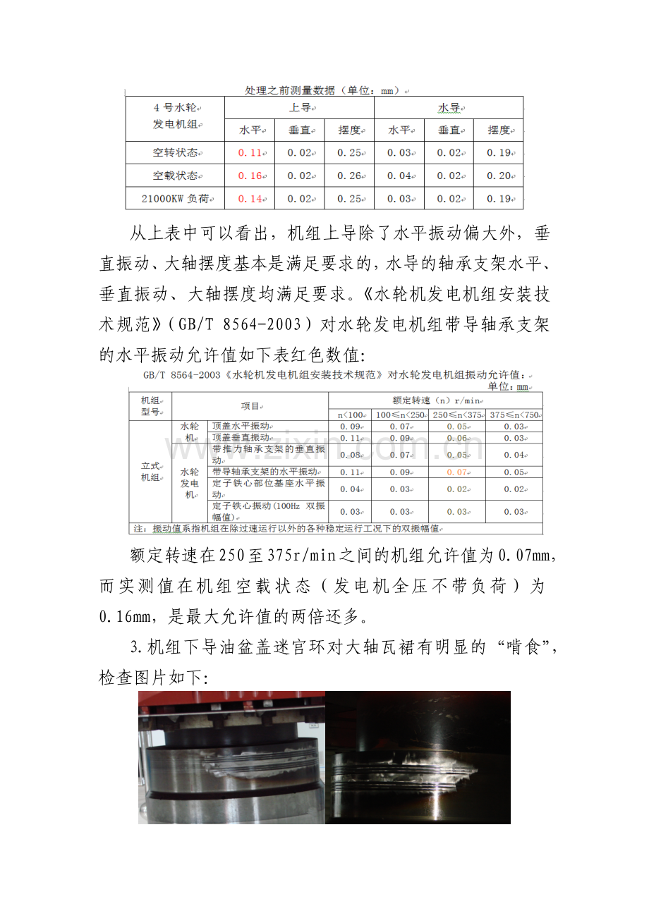 水轮发电机转子不平衡分析与处理毕业论文.docx_第2页